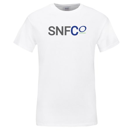 SNFCo white tee